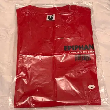 미사용 새상품 L 사이즈 UVERworld EPIPHANY T셔츠