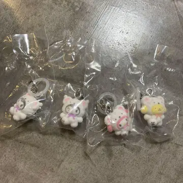 산리오 포근포근 스노우 표식 액세서리 4개 세트