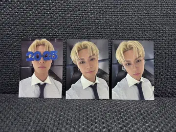 TJBB 우하라 유히 포토 카드 3종 세트