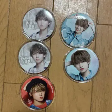 JO1 시로이와 루키 캔뱃지 아크릴 키링