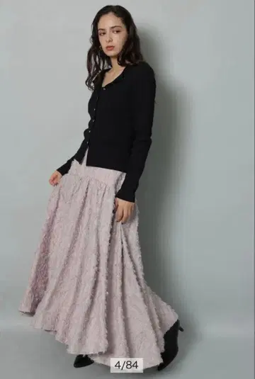 Arpege story 플러피 개더 플레어 스커트 1