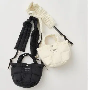 beautifulpeople x TAIO 다운 토트 숄더백