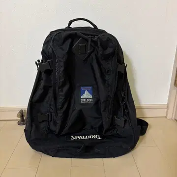 SPALDING 블랙 백팩