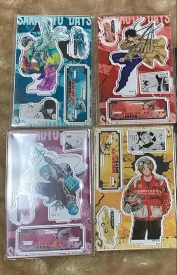 사카모토 데이즈 디오라마 점프샵 4점