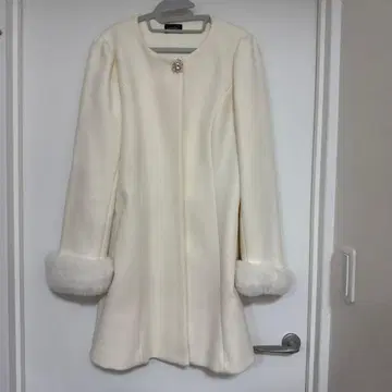 evelyn 코트 화이트 화이트