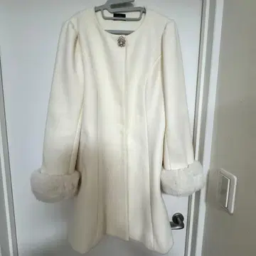 evelyn 코트 비쥬 코트 화이트 2022