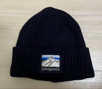 patagonia 네이비 니트 모자
