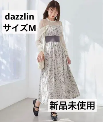 dazzlin 시어 도킹 코르셋 원피스 M