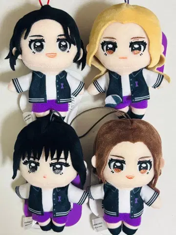 [ 4인 세트 ] IS:SUE 마스코트 봉제 인형 GiGO 한정판