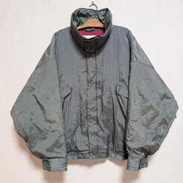 AMERICAN WEEKEND 나일론 블루종 쇼트 기장