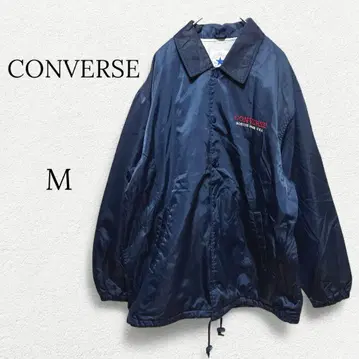 [ CONVERSE ] 컨버스 카라 부착 나일론 블루종 점퍼 드로스트