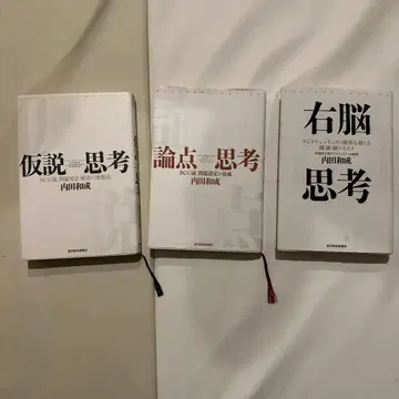 가설 사고 논점 사고 우뇌 사고 3권 세트