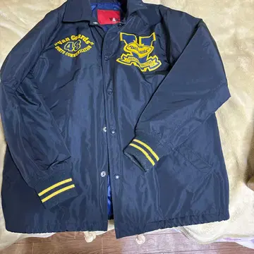 VAN 나일론 자켓 네이비