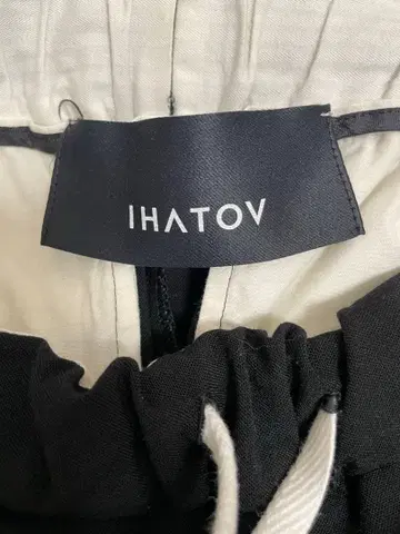 IHATOV 이와토브 와이드 팬츠