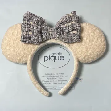 디즈니 미니 보아 머리띠 블루