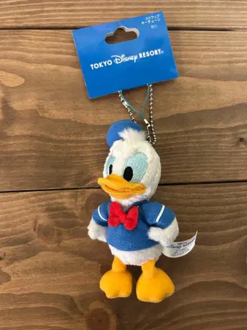 도널드 덕 봉제 인형 키링