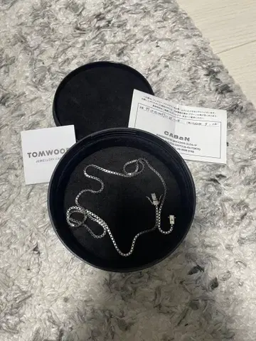 톰우드 TOM WOOD 스퀘어 체인 네크리스