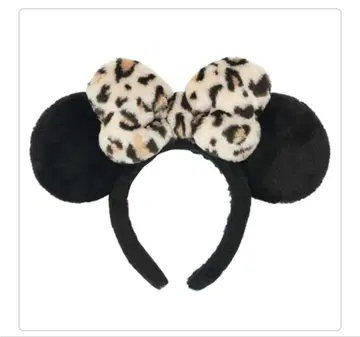 미니 마우스 머리띠 레오파드 무늬