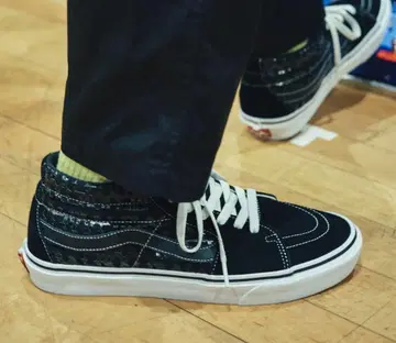 BUMP OF CHICKEN VANS SK8-MID 블랙 27.5cm