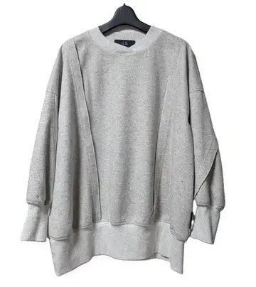 1% 디자인 울 트레이닝복 라이트 그레이 원사이즈