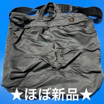 컨디션 최상 ALPHA INDUSTRIES 2WAY 헬멧 백 토트