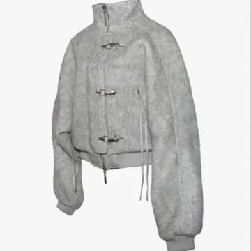 theredthread S clasp balloon blouson 그레이