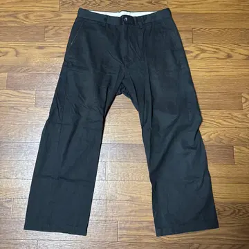 BLESS YOU ALL 블랙 치노 팬츠