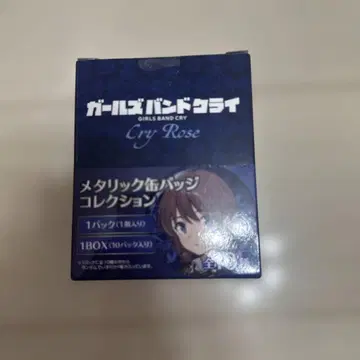 걸즈 밴드 크라이 Cry Rose 메탈릭 캔뱃지 컬렉션