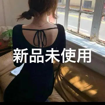 holidayandholiday 백 오픈 벨로아 원피스