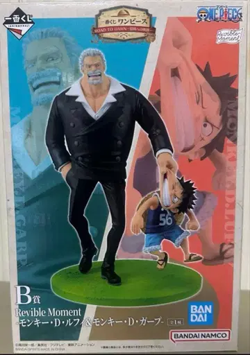 제일복권 원피스 모험으로의 궤적 B상 루피&가프 피규어