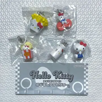 헬로키티 아메리칸 디자인 메지루시 액세서리 컴프 가챠 캡슐