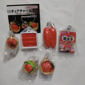 카네후쿠 미니어처 참 2 멘타이 파크 한정판 ver. 전 6종 세트