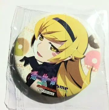 츠키모노가타리 오시노 시노부 캔뱃지 게이머즈 특전 요츠기 인형