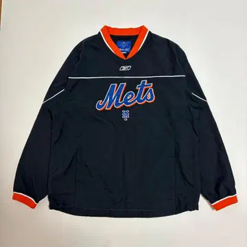 00s Reebok MLB 뉴욕 메츠 풀오버 자켓