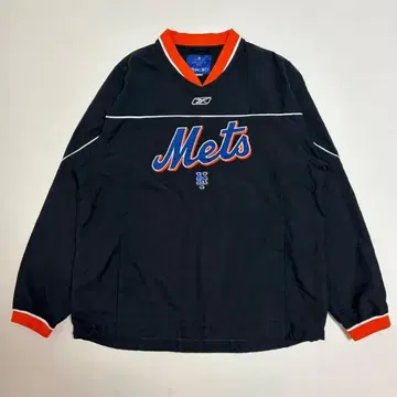 00s Reebok MLB 뉴욕 메츠 풀오버 자켓