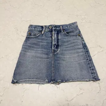 DOORS CHOOS 데님 미니 스커트 XS