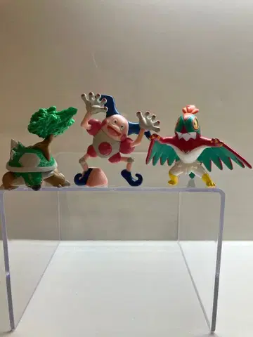 포켓몬 피규어 3개 세트 도다이트스, 바리야드, 루차불