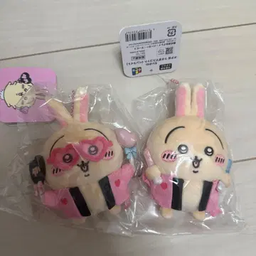 치이카와(먼작귀) 토끼 마스코트 키링 봉제 인형 덕질 오타쿠