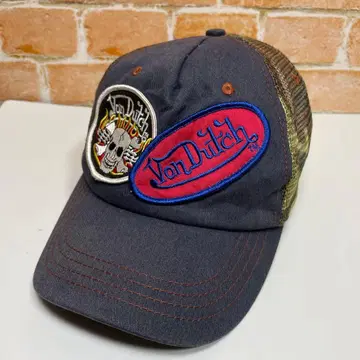 Von Dutch 본더치 스컬 메쉬 캡