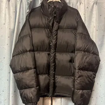 ZARA 블랙 다운 자켓 M