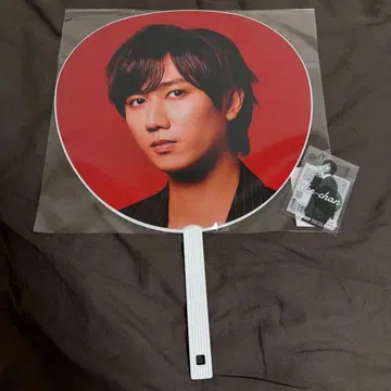 Snow Man ON 2025 클리어 스티커 부채 아베 료헤이