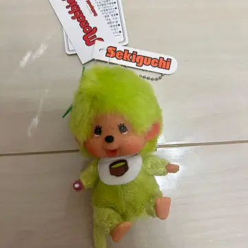 새상품 얼굴 커진 말차 몬치치 SS 사이즈 키체인 1개