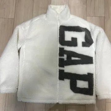 GAP 플리스 자켓 XXS 화이트