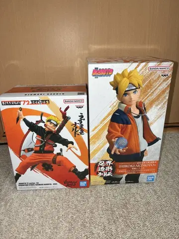 우즈마키 나루토 & 우즈마키 볼트 피규어 세트