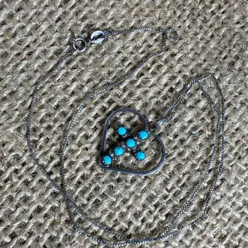 주니 터콰이즈 인디언 목걸이