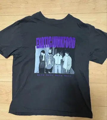 NEE FC 한정판 T셔츠 EXOTICJUNKFOOD 셔츠