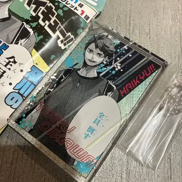 하이큐 도미노풍 아크릴 키링 오이카와