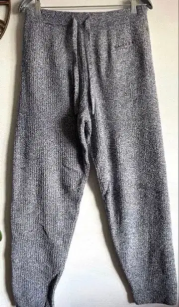 젤라피케 롱팬츠 멜란지 핫모코 롱팬츠 L 사이즈 새상품