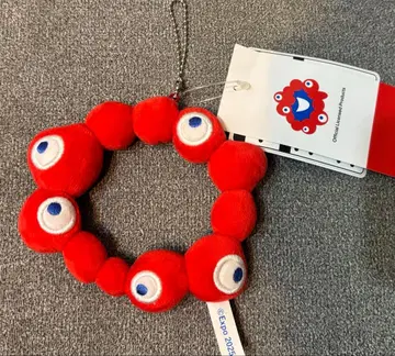 [택 포함 새상품] 미야쿠미야쿠 로고 마스코트 키 참 봉제 인형