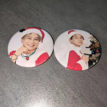 DA PUMP KIMI 크리스마스 캔뱃지 2개 세트